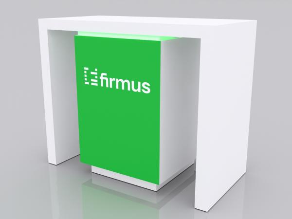 MOD-1743 Waterfall Workstation Counter -- Optionnal Graphic Upgrade