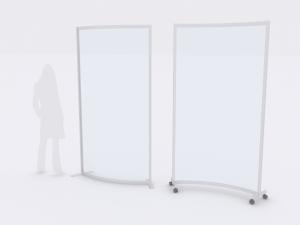 MODCR-8016 | Curved Safety Dividers