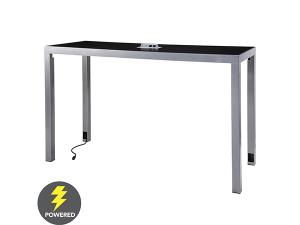 CECT-033 | Ventura Communal Bar Table (Black) -- Trade Show Rental Furniture