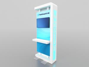 MOD-1490 Double-sided Monitor Kiosk -- Image 2