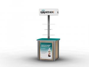 MOD-1208 Trade Show or Event Kiosk 