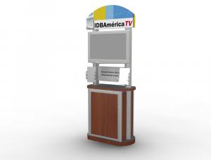 MOD-1149 Trade Show Workstation or Kiosk