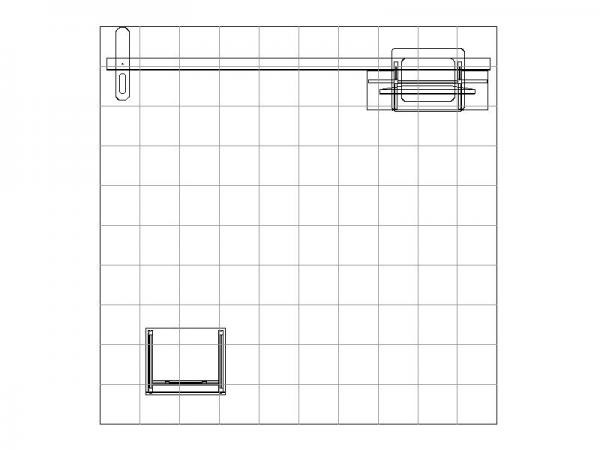 ECO-1066 Sustainable Tradeshow Display -- Plan View