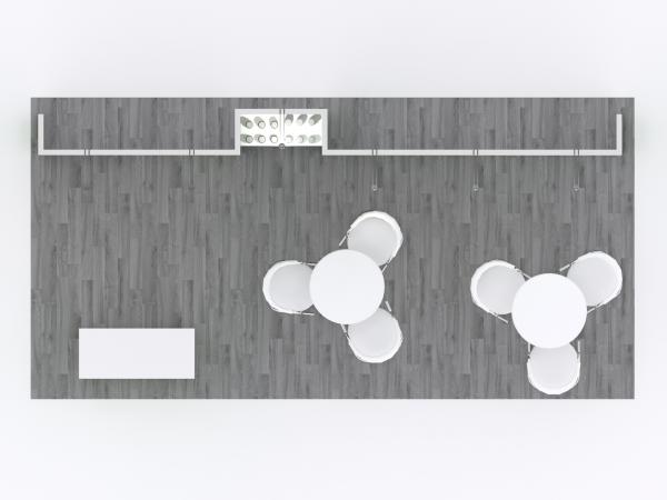 RE-2088 Modular Inline Exhibit -- Plan View