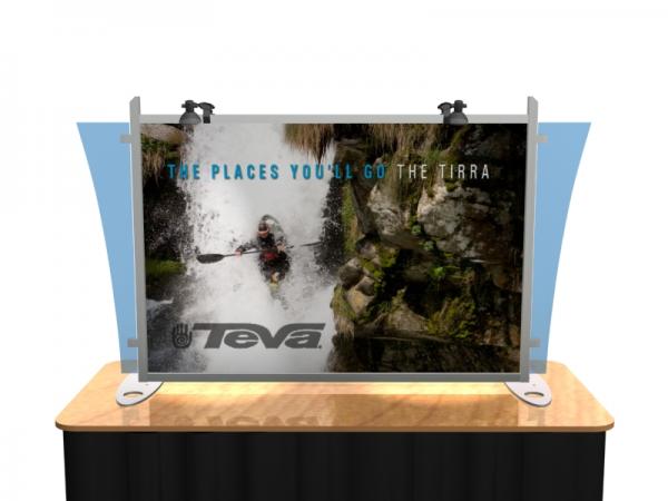 VK-1290 Portable Hybrid Trade Show Table Top Exhibit -- Image 2